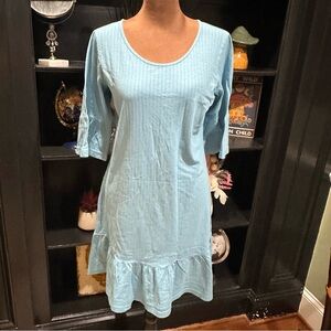 Blue Canoe Pointeille Ruffle Nighty / Dress – Size S – NWT – Soft & Versatile